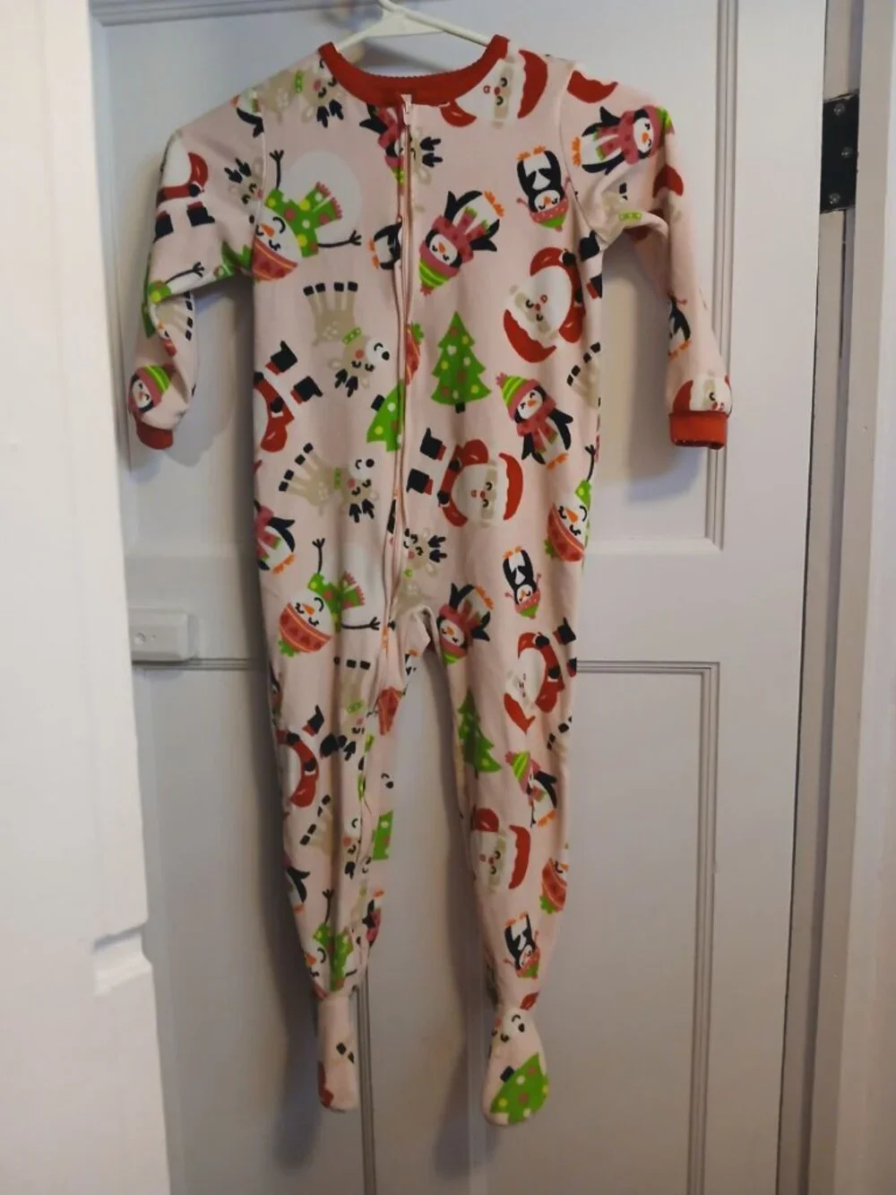 Carter's 4T Christmas Pajama One Piece Girls